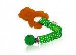 Hevea Panda Teether Clip